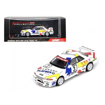 Inno64 Nissan Skyline Gt- R (R32) #3 Team Hks 1/64