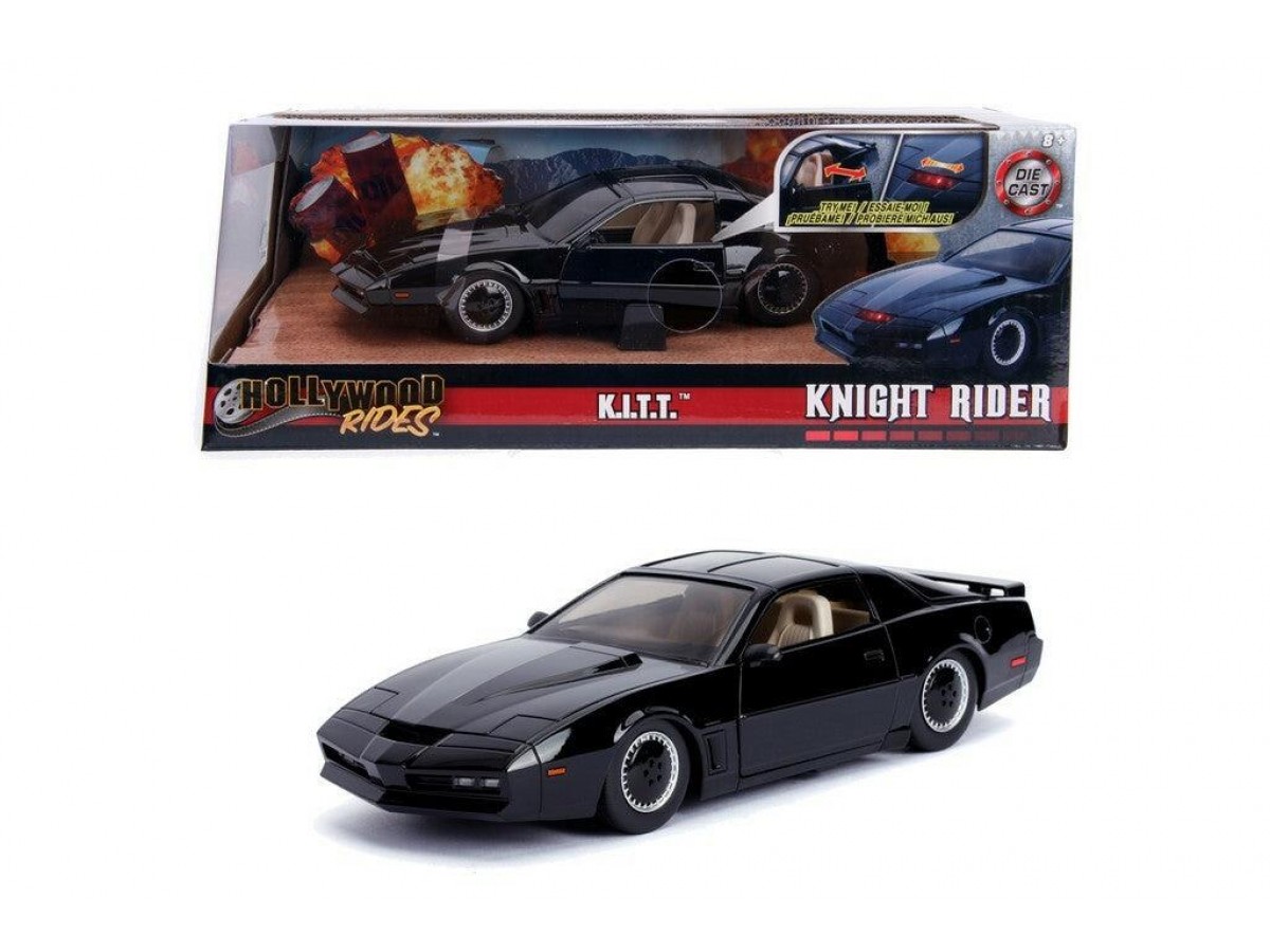 Jada Knight Rider Kitt 1/24 Işıklı- Kara Şimşek