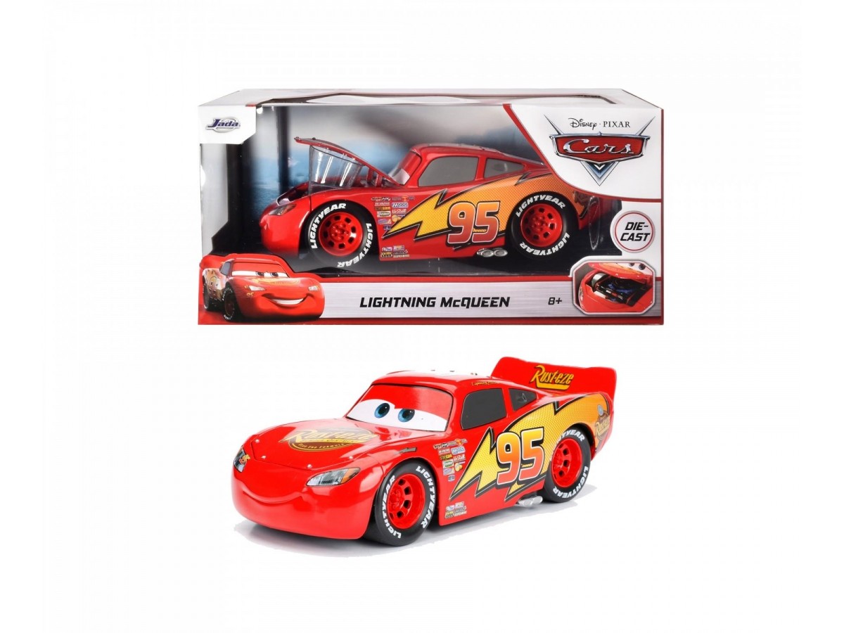 Jada Lightning McQueen 1/24 Metal - Şimşek McQueen