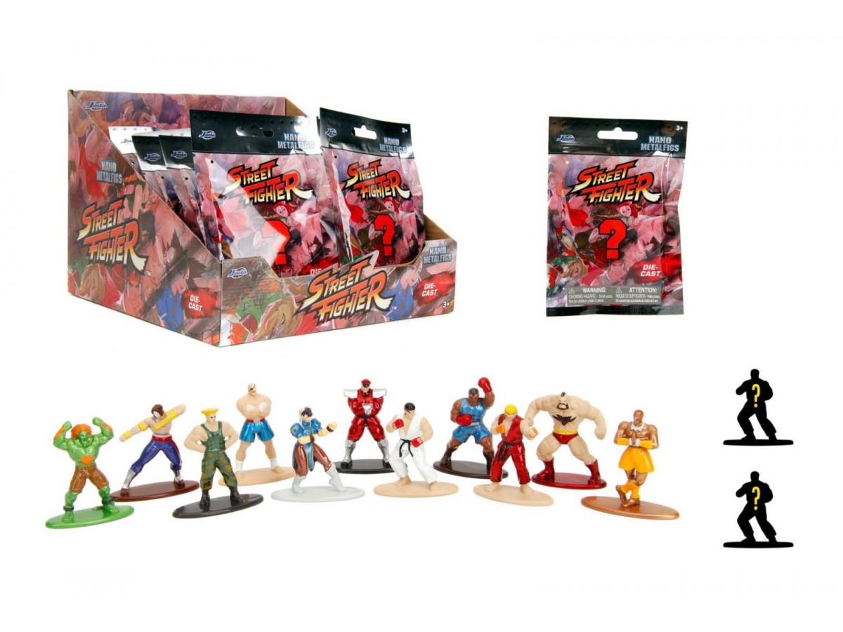 Jada Street Fighterl Süpriz Tekli Metal Nano Figür 4 Cm - 1 Adet