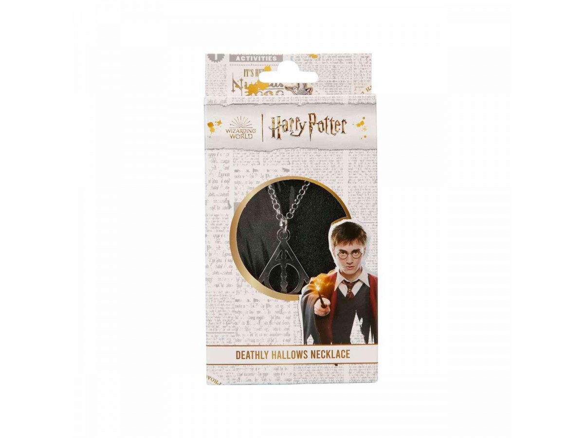 Lisanslı Harry Potter Deathly Hallows Kolye