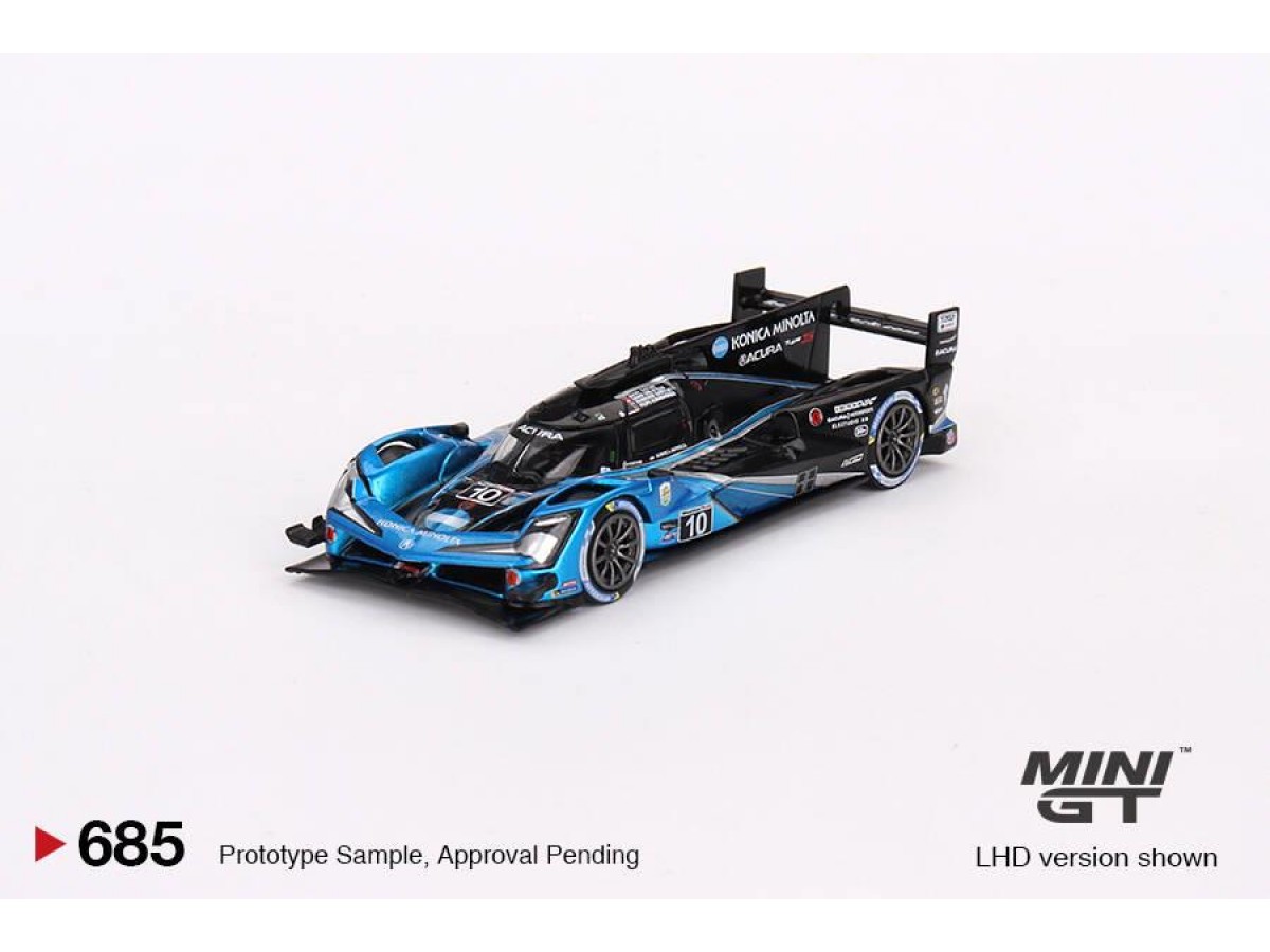 Mini GT 1/64 Acura ARX-06 GTP 10 Konica Minolta Acura ARX-06 2023 IMSA Daytona 24 Hrs