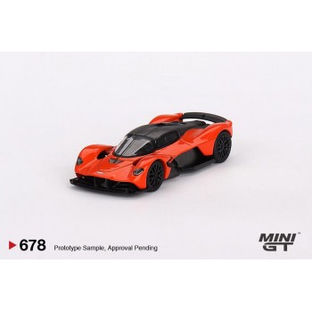 Mini GT 1/64 Aston Martin Valkyrie Maximum Orange GT