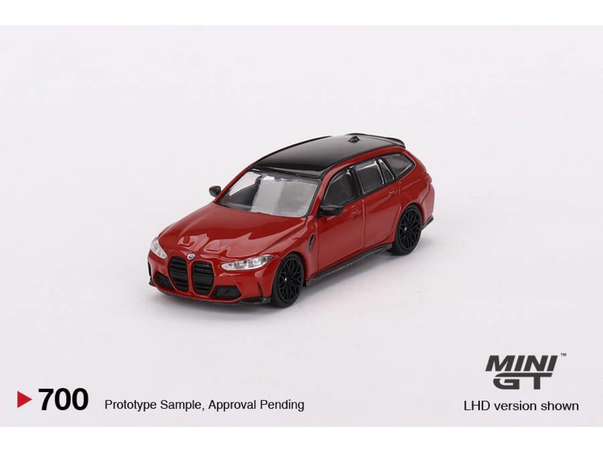 Mini Gt 1/64 BMW M3 Competition Touring Toronto Red Metallic