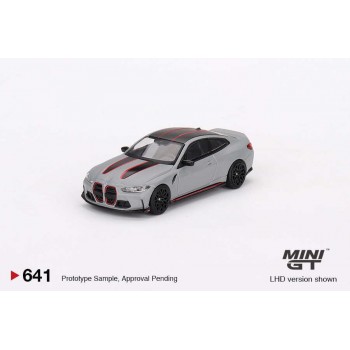 Mini Gt 1/64 Bmw M4 Csl (G82) Frozen Brooklyn Grey Metallic