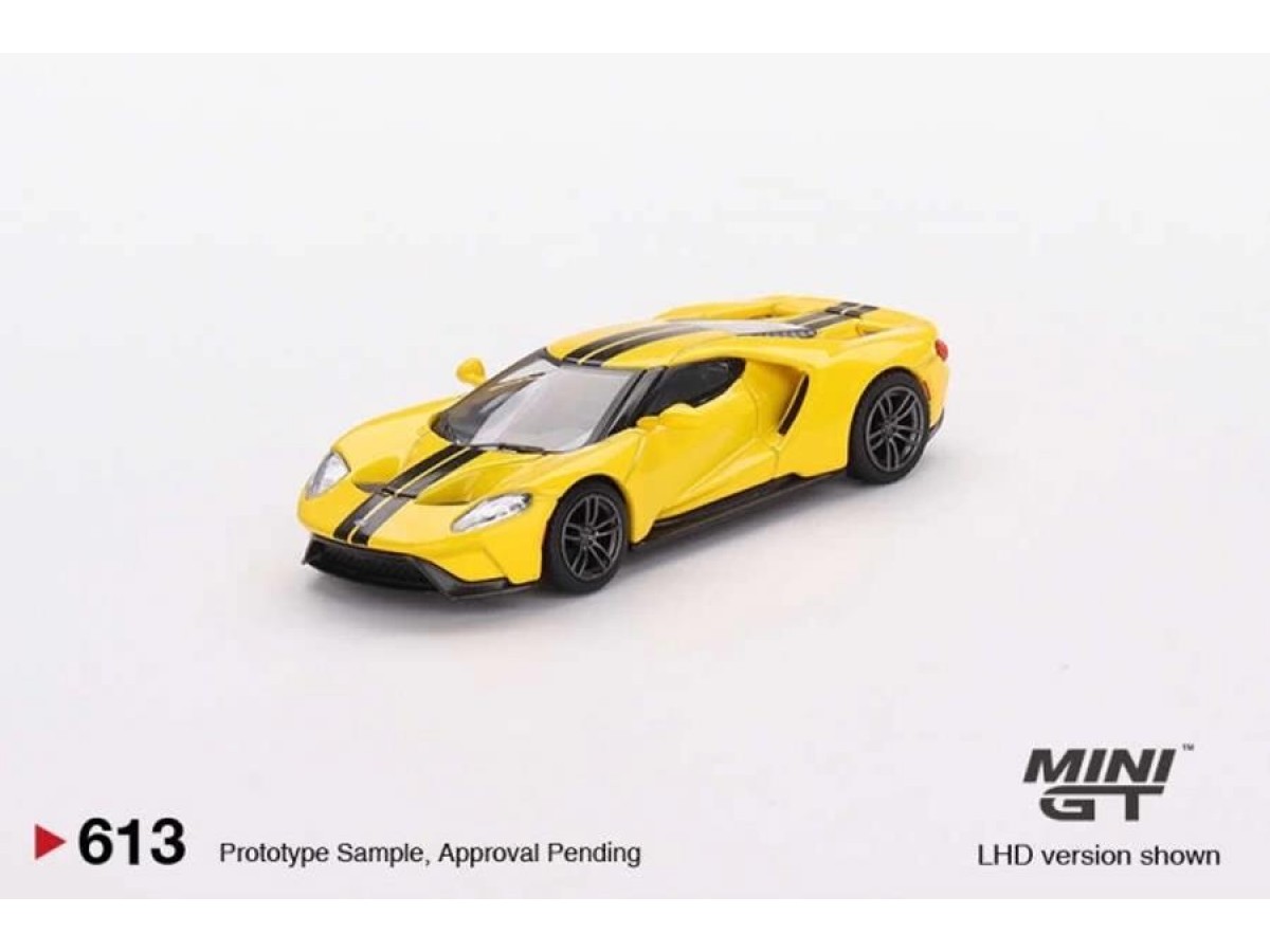 Mini GT 1/64 Ford GT Triple Yellow