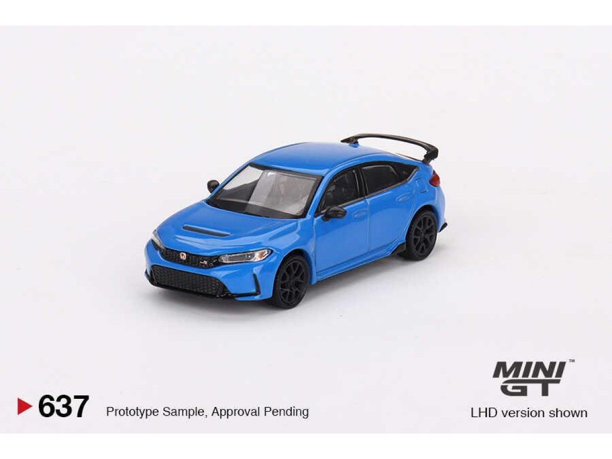 Mini Gt 1/64 Honda Civic Type R Boost Blue Pearl 2023