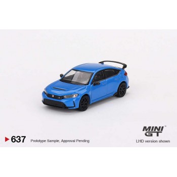 Mini Gt 1/64 Honda Civic Type R Boost Blue Pearl 2023