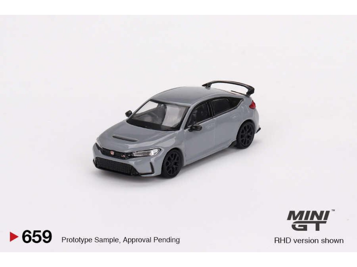 Mini Gt 1/64 Honda Civic Type R Sonic Gray Pearl 2023