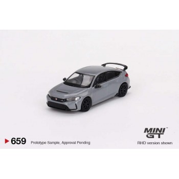 Mini Gt 1/64 Honda Civic Type R Sonic Gray Pearl 2023