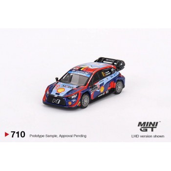 Mini Gt 1/64 Hyundai I20 N Rally1 Hybrid #11 2023 Rally Monte Carlo 3rd Place