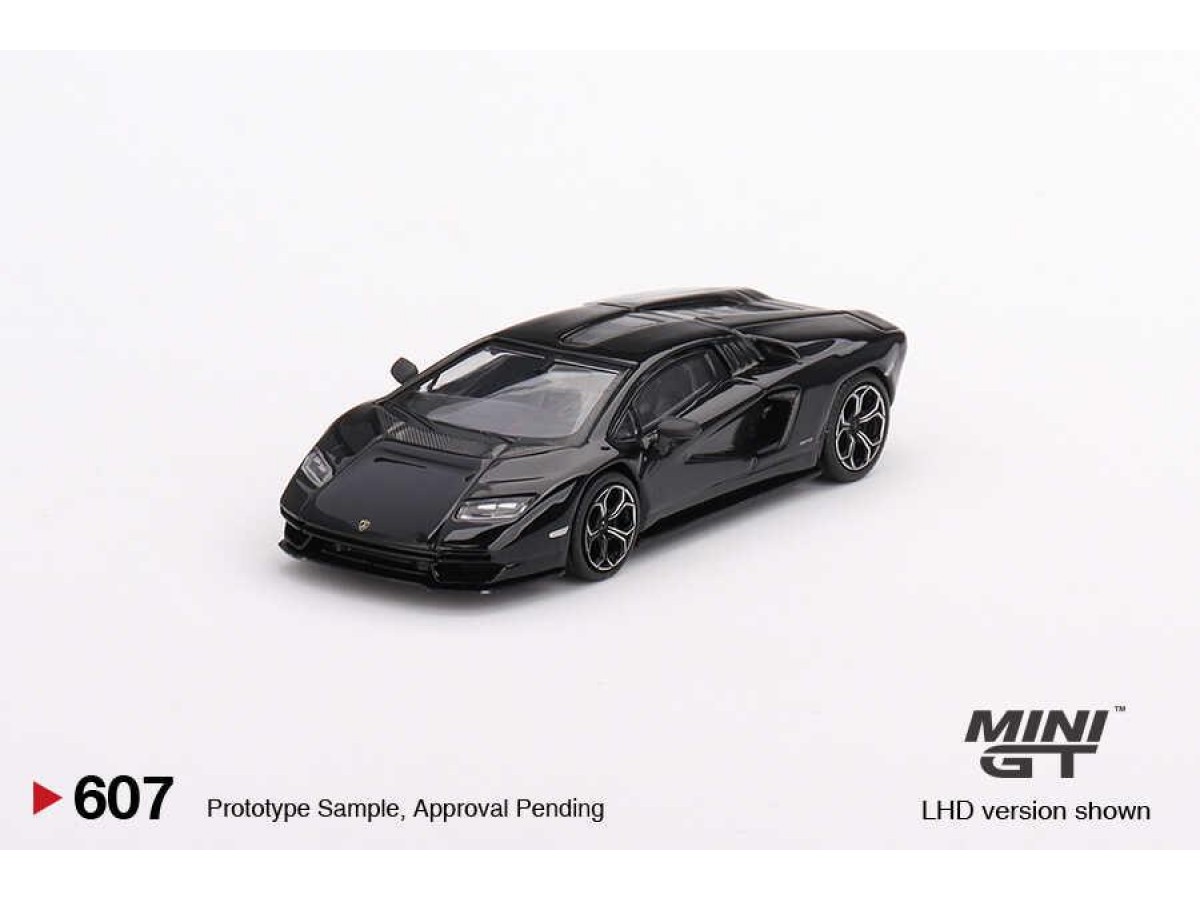 Mini GT 1/64 Lamborghini Countach LPI 800-4 Nero Maia