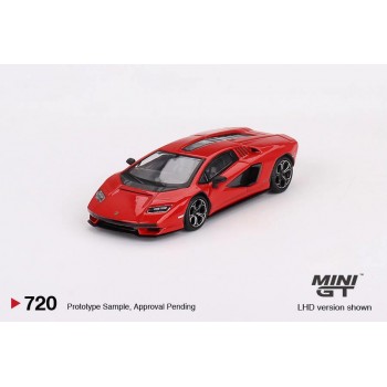 Mini Gt 1/64 Lamborghini Countach Lpi 800-4 Rosso Mars