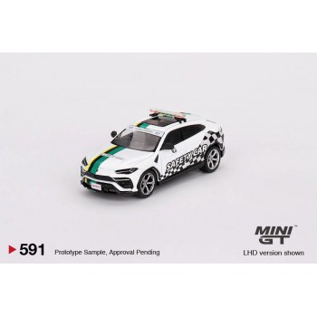 Mini GT 1/64 Lamborghini Urus 2022 Macau GP Official Safety Car