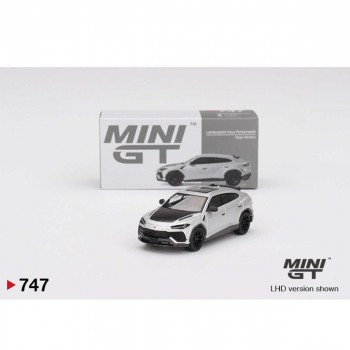 Mini Gt 1/64 Lamborghini Urus Performante Grigio Nimbus No:747