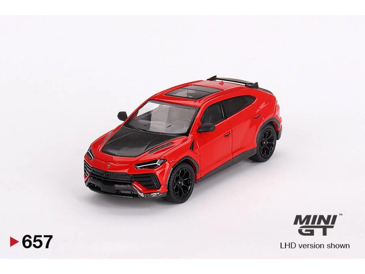 Mini Gt 1/64 Lamborghini Urus Performante Rosso Mars