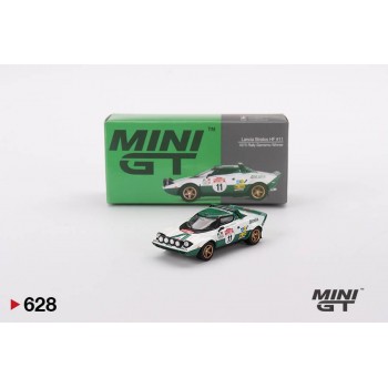 Mini Gt 1/64 Lancia Stratos HF 1975 Rally Sanremo Winner #11