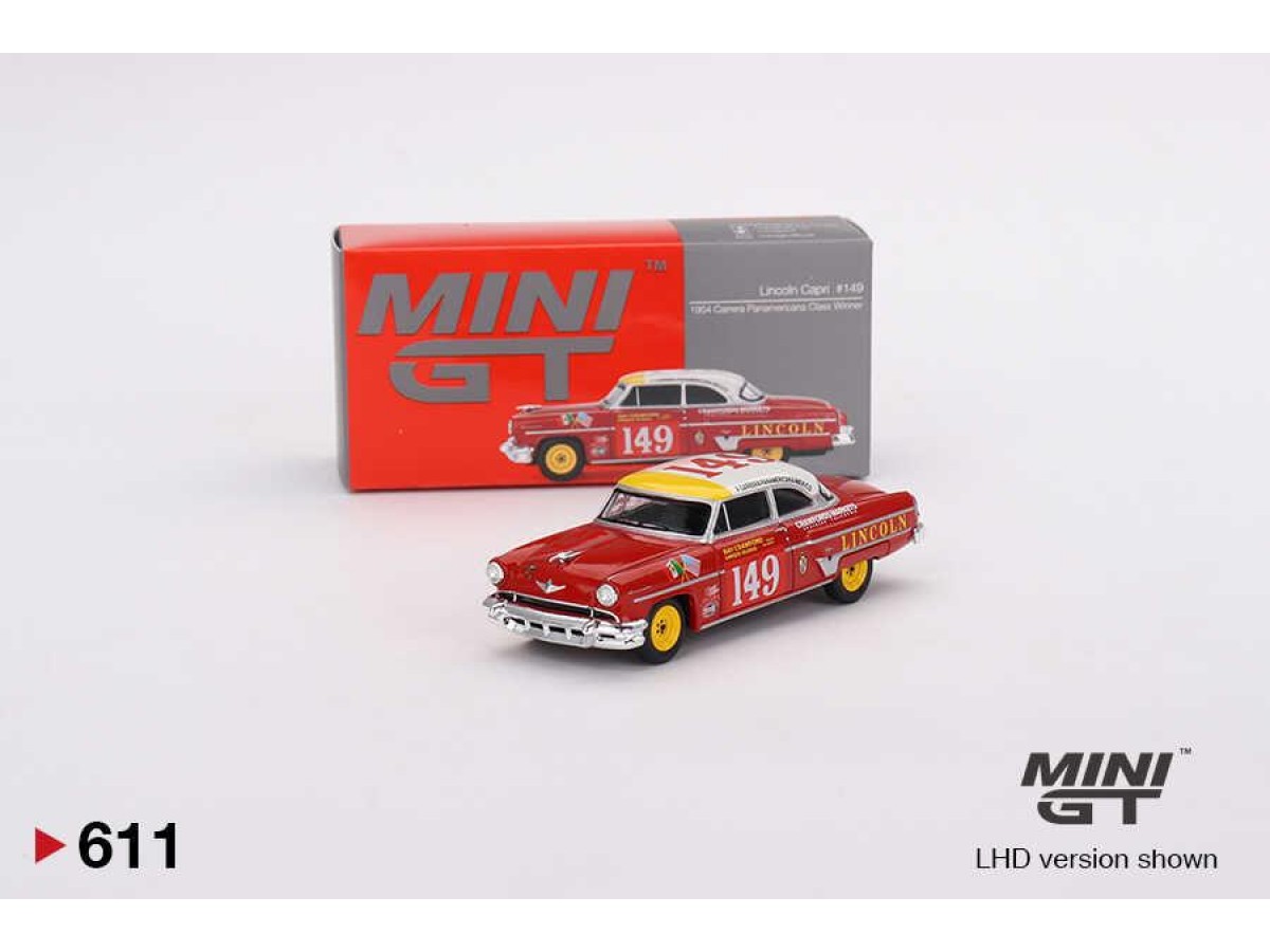 Mini GT 1/64 Lincoln Capri 1954 Carrera Panamericana Class Winner #149