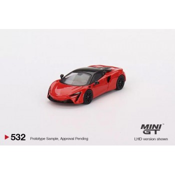 Mini GT 1/64 McLaren Artura Vermillion Red