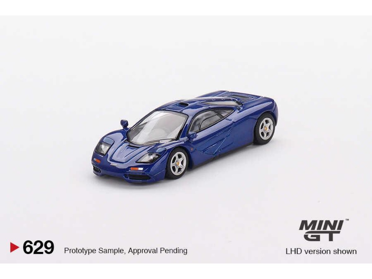 Mini GT 1/64 McLaren F1 Cobalt Blue