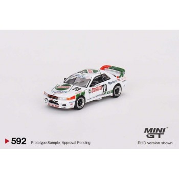 Mini GT 1/64 Nissan Skyline GT-R (R32) Gr. A #23 1990 Macau Guia Race Winner