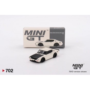 Mini Gt 1/64 Nissan Skyline Kenmeri Liberty Walk White