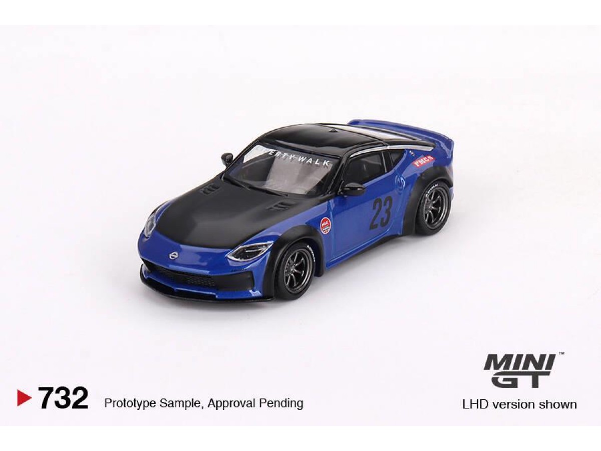 Mini Gt 1/64 Nissan Z Lb Nation Works Seiran Blue