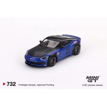 Mini Gt 1/64 Nissan Z Lb Nation Works Seiran Blue