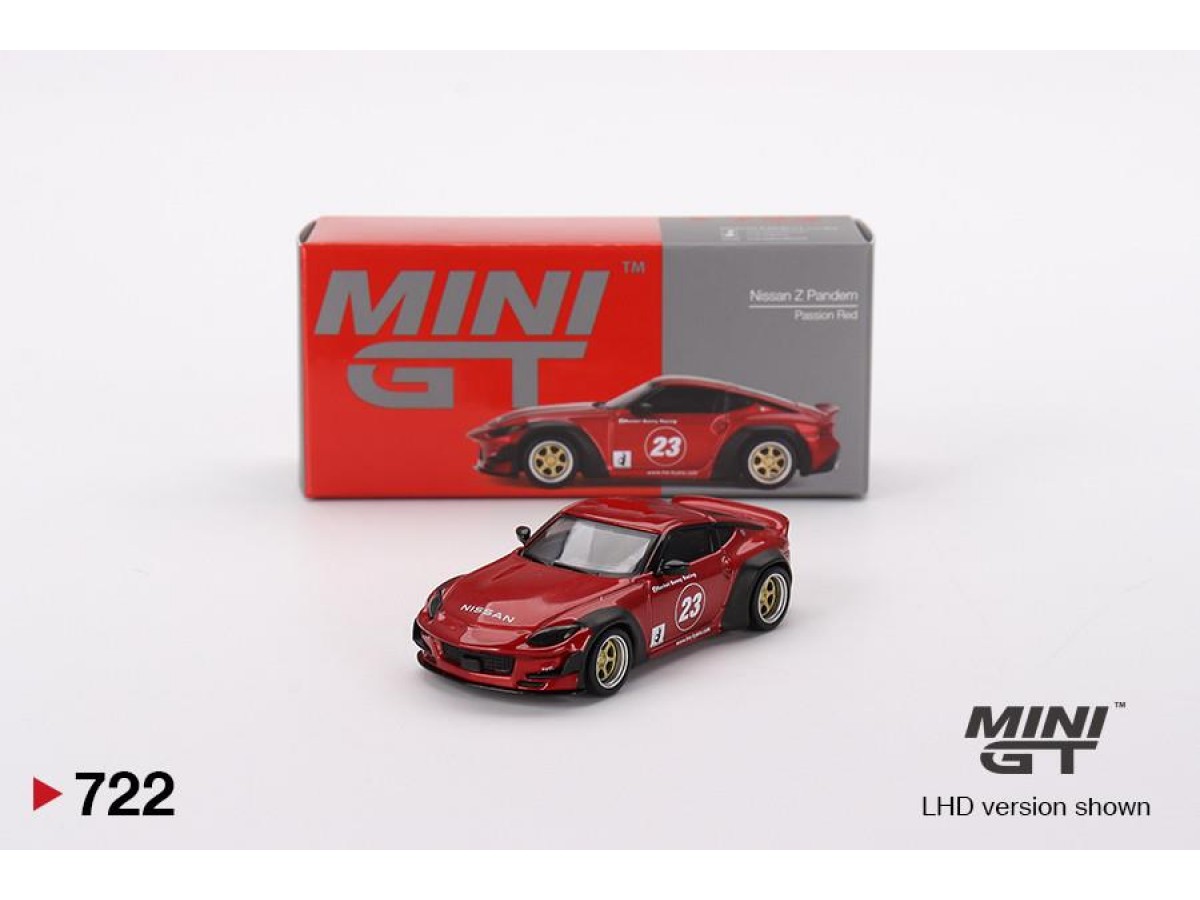 Mini Gt 1/64 Nissan Z Pandem Passion Red