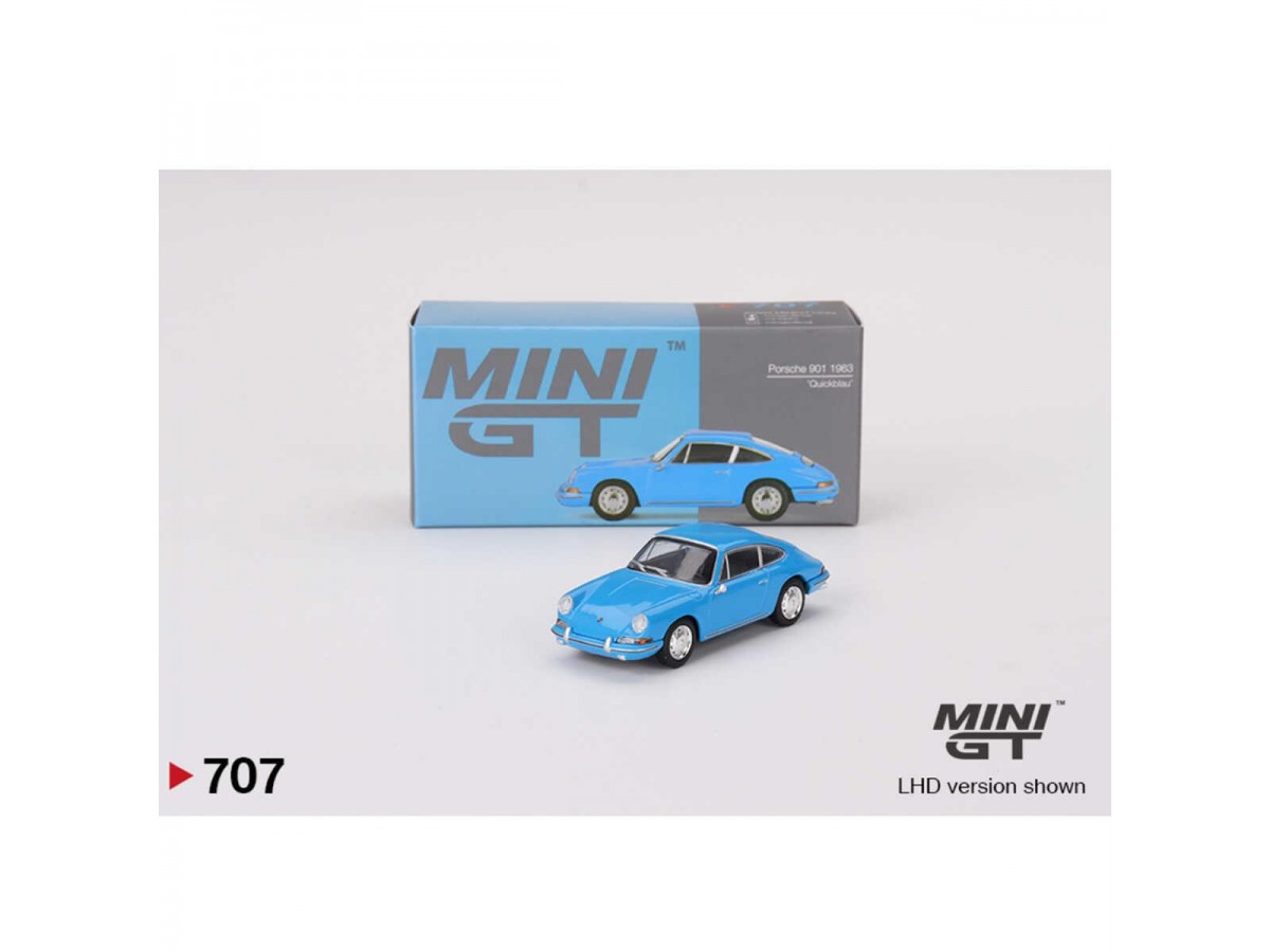 Mini Gt 1/64 Porsche 901 1963 'Quickblau' No:707