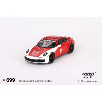 Mini Gt 1/64 Porsche 911 (992)carrera S Safety Car 2023 Imsa Daytona 24 Hrs