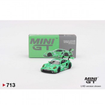 Mini Gt 1/64 Porsche 911 Gt3 R #80 Gtd Ao Racing 2023 Imsa Sebring No:713