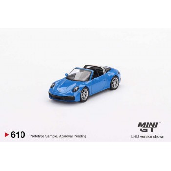 Mini Gt 1/64 Porsche 911 Targa 4s Shark Blue