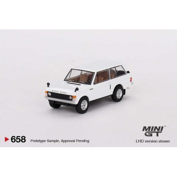 Mini GT 1/64 Range Rover Davos White