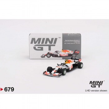 Mini Gt 1/64 Red Bull Rb16b #11 Sergio Pérez 2021 Turkish Grand Prix 3rd Place No:679