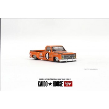 Mini Gt Kaido 1/64 Chevrolet Silverado Dually Kaido Works V2