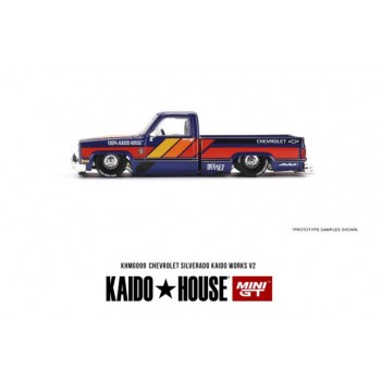 Mini Gt Kaido 1/64 Chevrolet Silverado Kaido Works V2