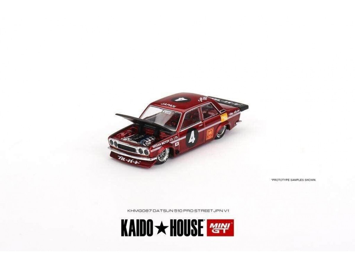 Mini Gt Kaido 1/64 Datsun 510 Pro Street JPN V1