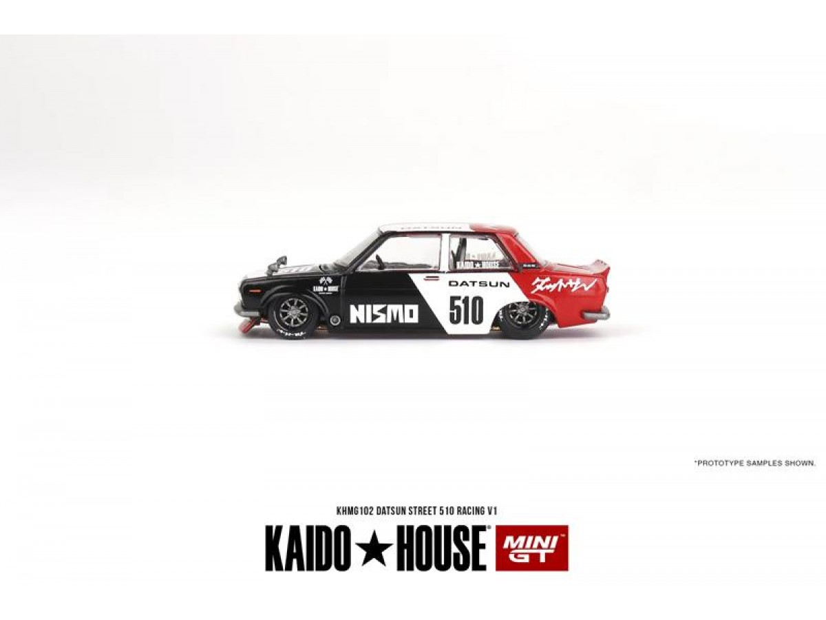 Mini Gt Kaido 1/64 Datsun Street 510 Racing V1