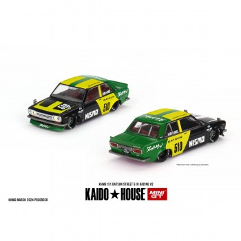 Mini Gt Kaido 1/64 Datsun Street 510 Racing V2 KHMG131