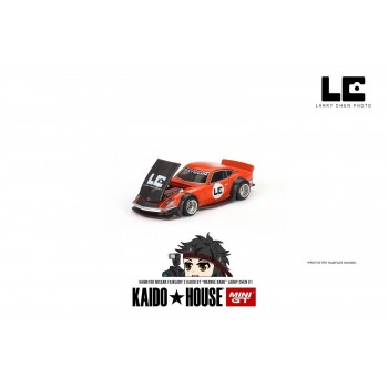 Mini Gt Kaido 1/64 Nissan Fairlady Z Kaido Gt 'Orange Bang' Larry Chen V1