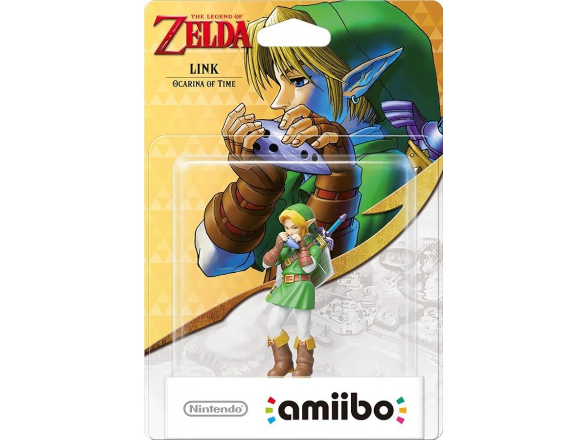 Nintendo Zelda - Link Ocarina Of Time Amiibo Figürü