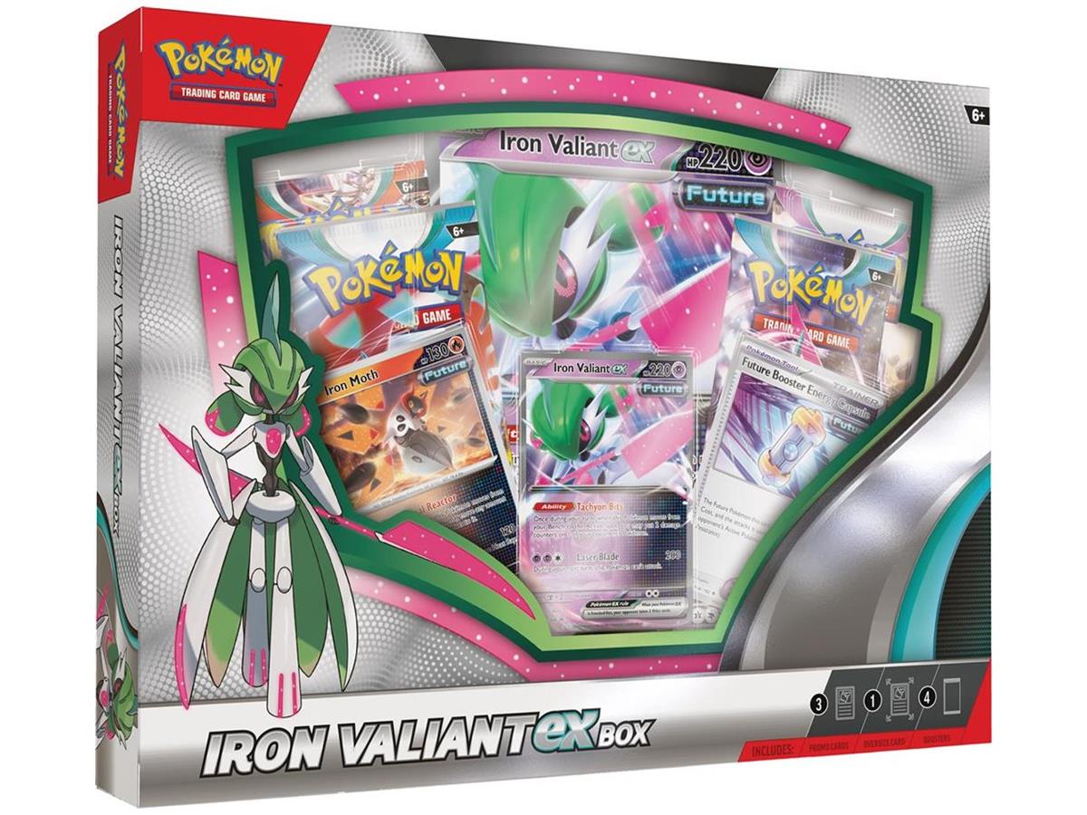 Pokemon Tcg Iron Valiant ex Box