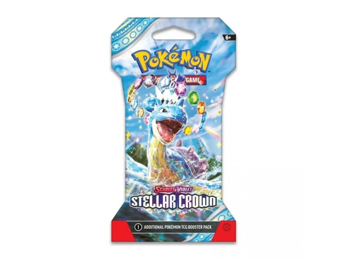 Pokemon Tcg Stellar Crown Sleeved Tek Booster Paket