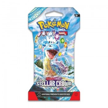 Pokemon Tcg Stellar Crown Sleeved Tek Booster Paket