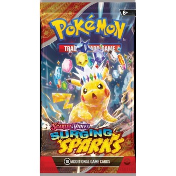 Pokemon Tcg Surging Sparks Tek Booster Paket