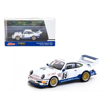 Schuco X Tarmac Works 1/64 Porsche 911 Turbo S Lm Gt Suzuka 1000km 1994