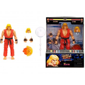 Street Fighter II Ken Action Figür 15 cm