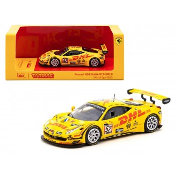 Tarmac Works X Ixo Models 1/64 Ferrari 458 Italia Gt3 24 Hours Of Spa 2013 #52 - Hobby64