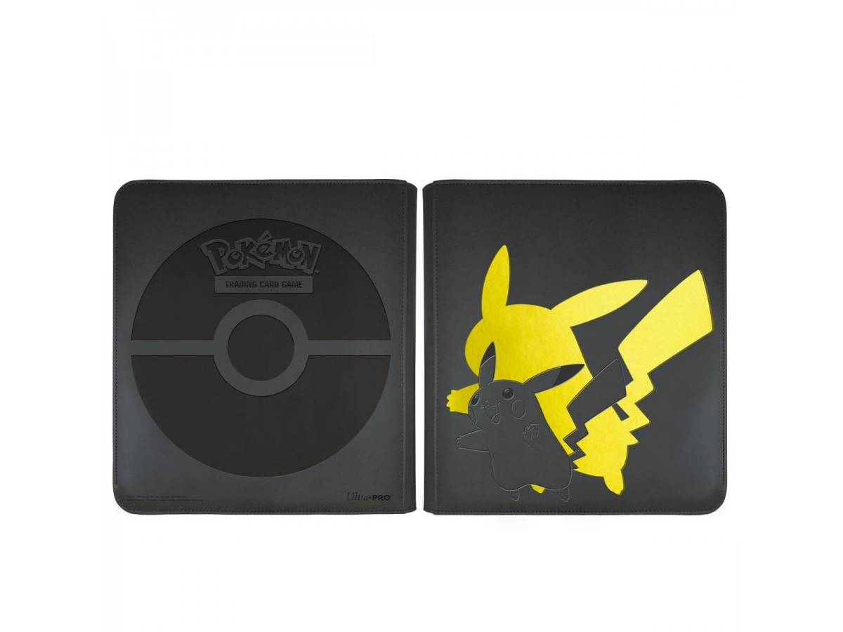 Ultra Pro Elite Series Pokemon Pikachu Fermuarlı Pro Binder 12 Cepli 480 Kart Kapasiteli